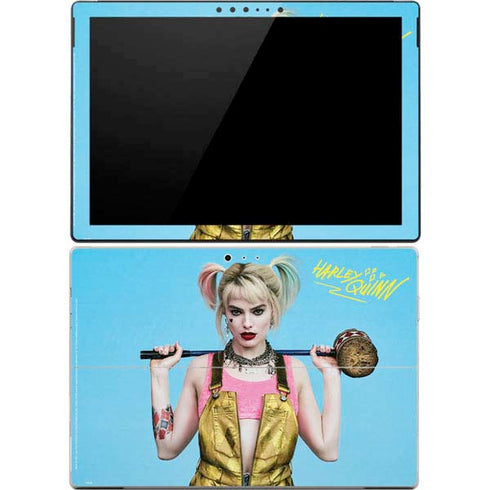 DC Comics Harley Quinn Movie Charcater Poster Surface Pro 4 Skin